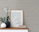 Edmond Faux Sisal Coal by Tedlar Textures Faux Grasscloth Vinyl Wallpaper – DuPont TG60352 -Sample