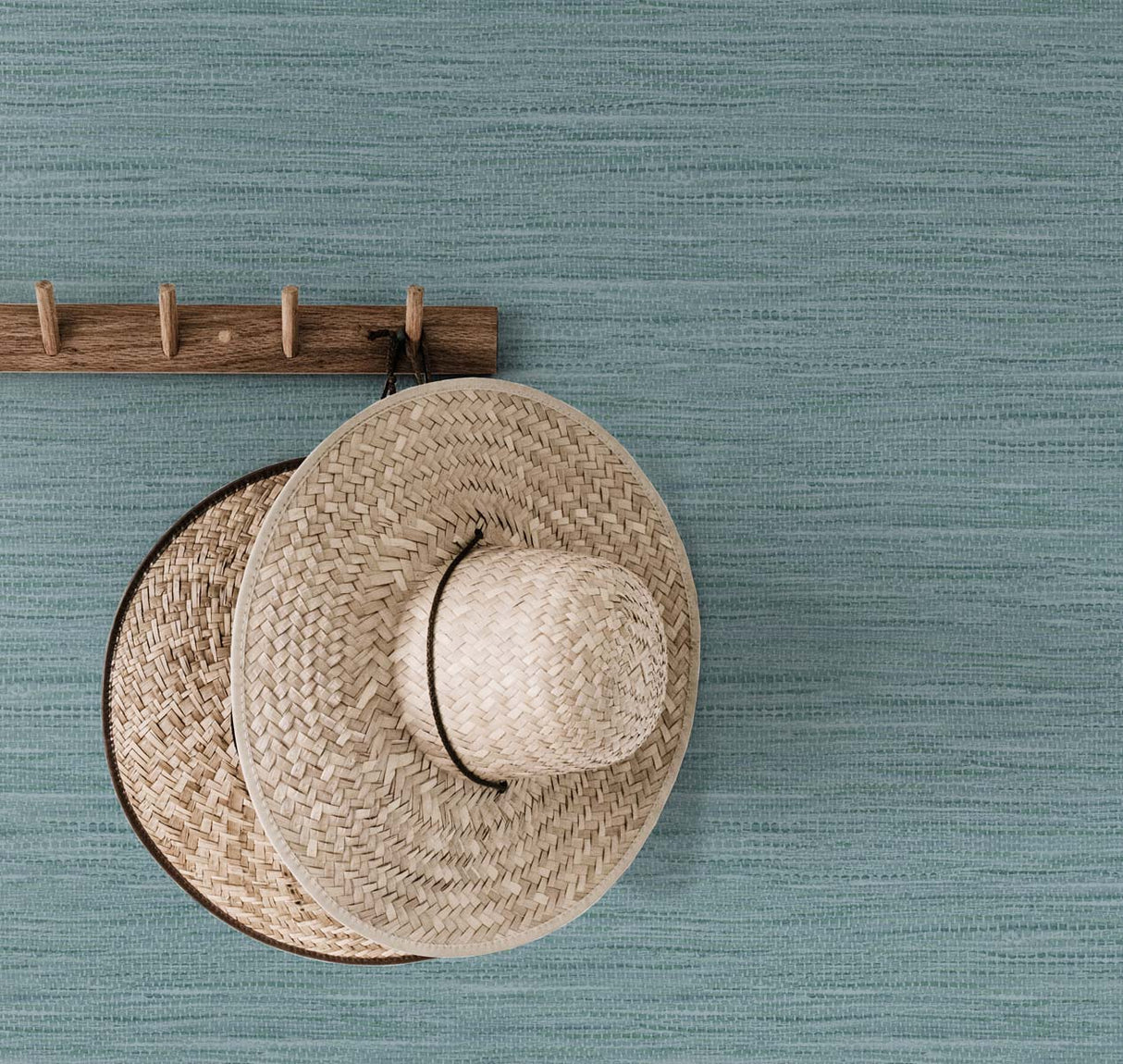 Braided Faux Jute Peacock by Tedlar Textures Faux Grasscloth Wallpaper – DuPont TG60421-Sample