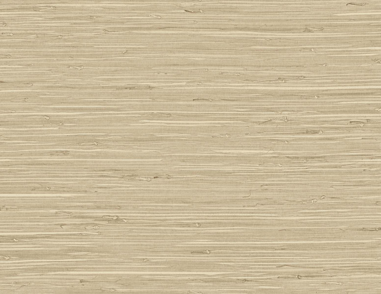 Marion Faux Arrowroot wallpaper in Chestnut faux grasscloth texture