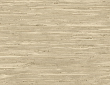 Marion Faux Arrowroot wallpaper in Chestnut faux grasscloth texture