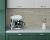 Marion Faux Arrowroot Layered Slate by Tedlar Textures Faux Grasscloth Vinyl Wallpaper – DuPont TG60529 -Sample