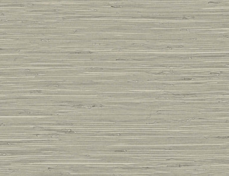 Marion Faux Arrowroot wallpaper in Layered Slate with matte faux grasscloth texture