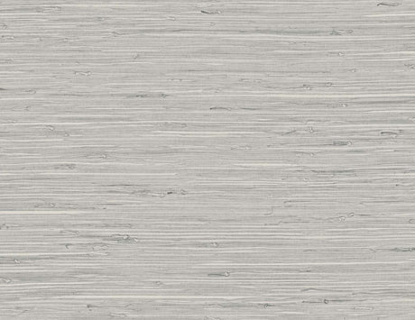 Washed stone grey faux grasscloth (arrowroot) texture vinyl wallpaper