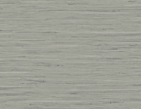Marion Faux Arrowroot wallpaper in Nimbus grey faux grasscloth texture