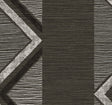 Beswick Chevron wallpaper in Shadow colorway with bold chevron stripe pattern