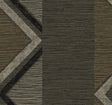 Beswick Chevron wallpaper pattern in Roasted Coffee with matte, woven-texture look and bold chevron stripes.