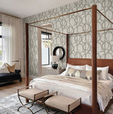 Pendelton Mist by Fibers and Threads Abstract Wallpaper – Seabrook Designs TH91708
