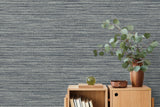 Hollinwood Weave Night Sky by Seabrook Designs Faux Grasscloth Wallpaper – Seabrook Designs TH91812