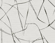 Davenport Sketch wallpaper in Black Ice featuring abstract sketch-like black lines on a light textured ground.