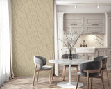 Davenport Sketch Honeycomb by Fibers and Threads Abstract Vinyl Wallpaper – Seabrook Designs TH91905