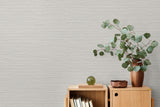 Newton Sisal Fog by Fibers and Threads Faux Grasscloth Wallpaper – Seabrook Designs TH92105