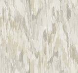 Bowdon Watercolor Stringcloth wallpaper in Wool neutral tones with abstract watercolor texture