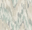 Bowdon Watercolor Stringcloth wallpaper in Clover colorway with soft watercolor abstract texture