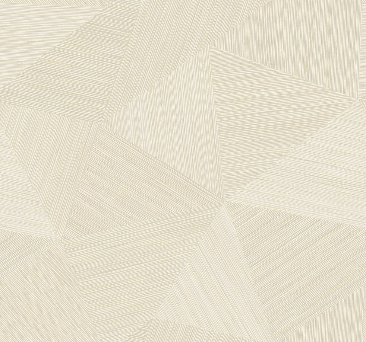 Middleton Sugar geometric linework wallpaper in warm neutral tones