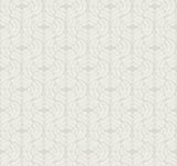 Fern Tile Light Grey Wallpaper with Botanical Fern Tile Motif - York TL1945
