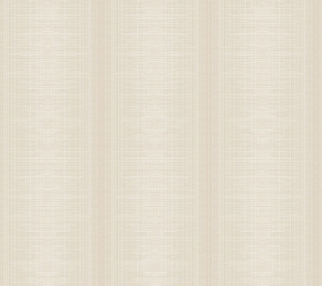 Silk Weave Beige Striped Wallpaper, Sure Strip Unpasted - York TL1958