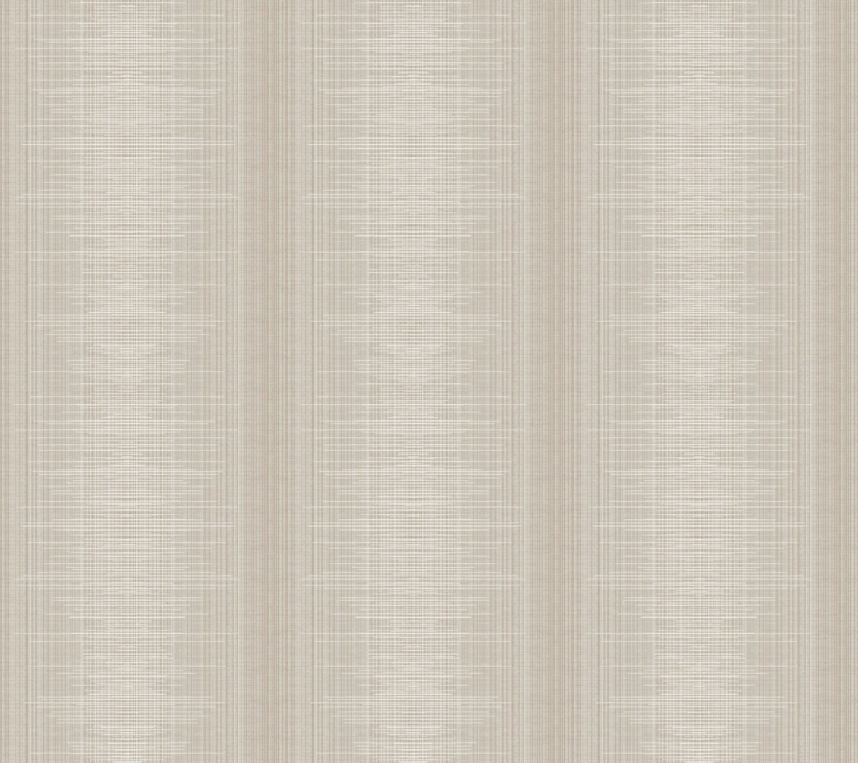 Silk Weave Stripe Light Brown Wallpaper with Subtle Ombre Striped Pattern - York TL1959