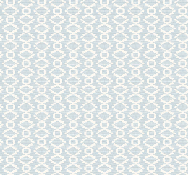 Canyon Weave Blue Wallpaper