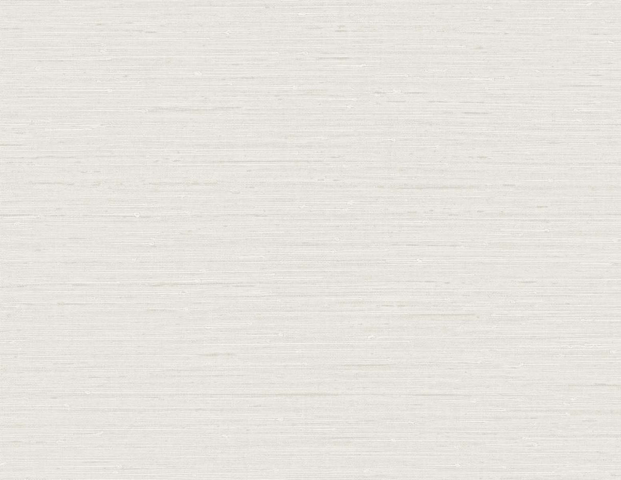 Seahaven Rushcloth wallpaper in Linen, a subtle off-white grasscloth-inspired texture.