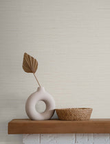 Seahaven Rushcloth Chenille by Even More Textures Grasscloth Texture Vinyl Wallpaper – Seabrook Designs TS80707