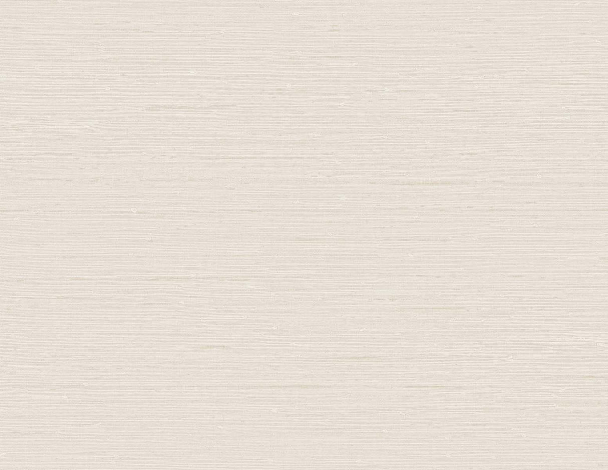 Seahaven Rushcloth in Chenille (beige) grasscloth texture matte Type II vinyl wallpaper by Seabrook Designs, SKU TS80707