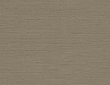 Seahaven Rushcloth wallpaper in Clove, a matte brown grasscloth-look textured vinyl.