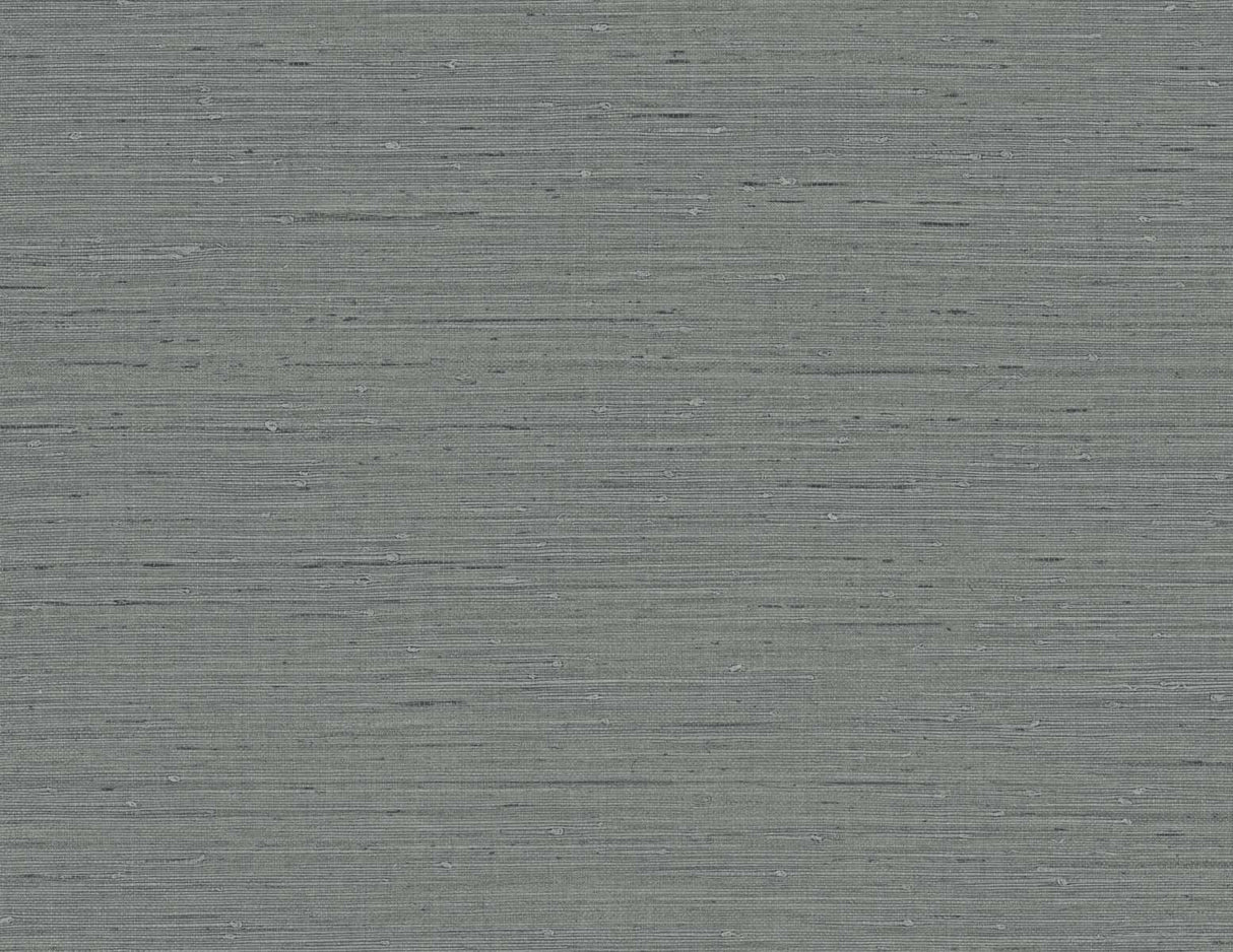 Seahaven Rushcloth wallpaper in Slate by Seabrook Designs (TS80728)