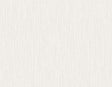 Vertical Stria Metallic Pearl textured wallpaper in an off-white metallic finish