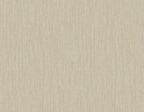 Vertical Stria wallpaper in sandstone with metallic gold vertical striations (Seabrook Designs TS80906)
