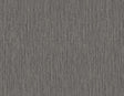 Graphite and metallic silver vertical stria textured wallpaper