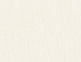 Ivory wallpaper with subtle vertical stria texture and metallic champagne sheen (Vertical Stria TS80935 by Seabrook Designs).