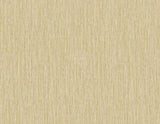 Vertical Stria textured vinyl wallpaper in sand dunes beige with metallic gold striations