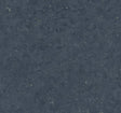 Cement Faux wallpaper in storm blue with metallic graphite, faux cement texture