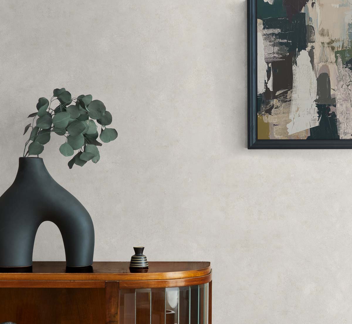 Cement Faux Everest White by Even More Textures Faux Concrete Vinyl Wallpaper – Seabrook Designs TS81210