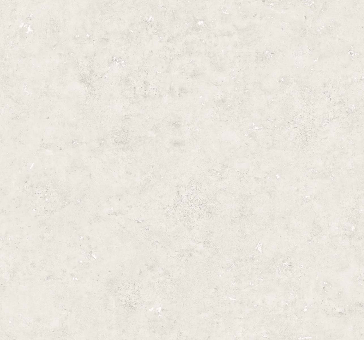 Cement Faux wallpaper in Salt Glaze grey with metallic champagne highlights