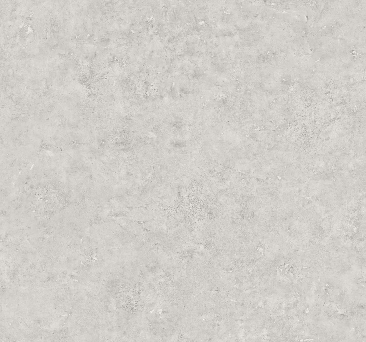 Grey faux cement texture wallpaper with subtle metallic silver finish