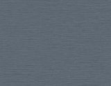 Seabrook Designs Silk wallpaper in Napa, a matte blue textured vinyl with subtle horizontal striations.