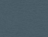 Seabrook Designs Silk wallpaper in Sovereign blue with a fine horizontal striated texture