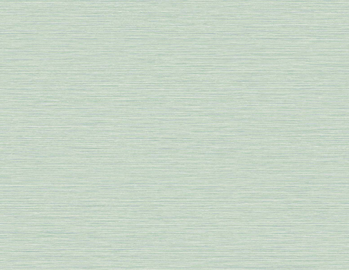 Seabrook Designs Silk wallpaper in Bundled Sage with a subtle horizontal faux-silk texture.