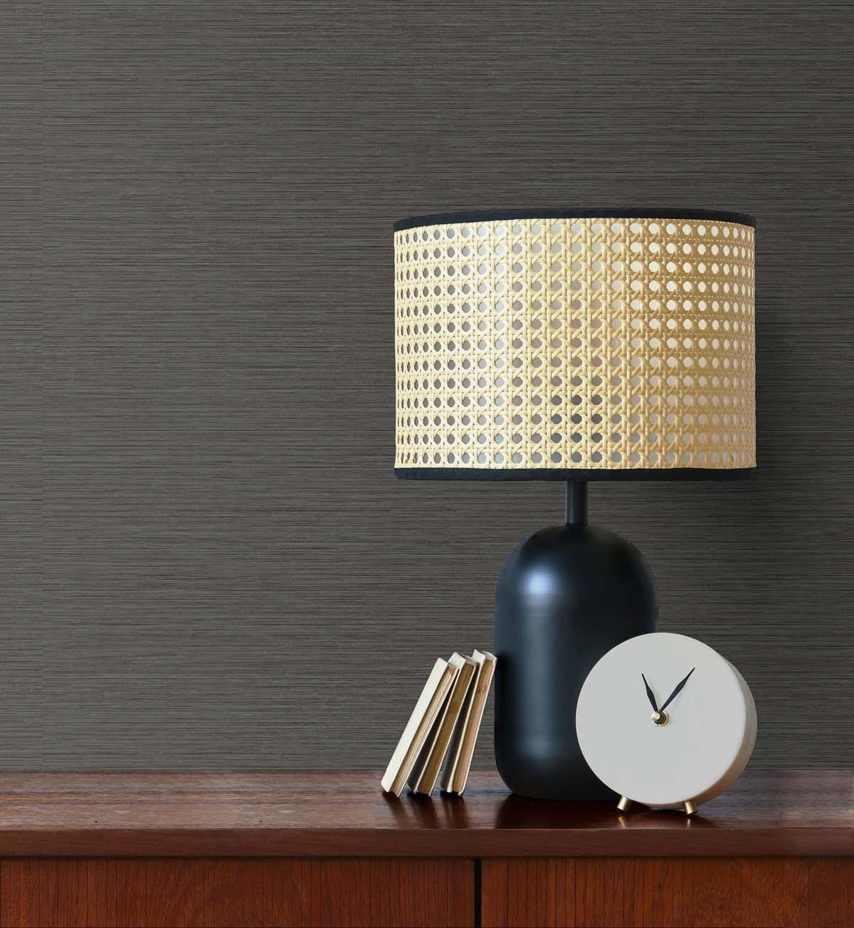 Silk Oolong by Even More Textures Contemporary Abstract Matte Type II Vinyl Wallpaper – Seabrook Designs TS81406