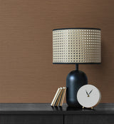 Silk Burnt Orange by Seabrook Designs Matte Textured Vinyl Wallpaper – Seabrook Designs TS81416