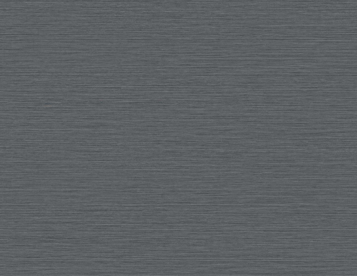 Silk Marengo grey textured wallpaper with fine horizontal striations