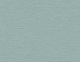 Seabrook Designs Silk wallpaper in Venus teal, matte textured vinyl
