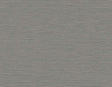 Close-up of grey matte textured wallpaper with fine horizontal striations (Silk, colorway Jasper).