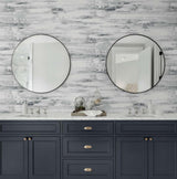 Silk Mistral Volcanic Salt by Even More Textures Abstract Vinyl Wallpaper – Seabrook Designs TS81700