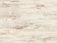 Abstract textured wallpaper in soft neutral tones with subtle rust and seaside blue-green accents, matte finish.
