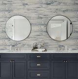Silk Mistral Bluff by Even More Textures Abstract Textured Vinyl Wallpaper – Seabrook Designs TS81712