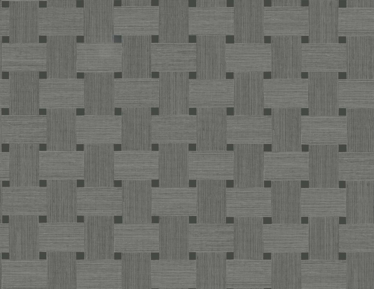 Basketweave Greyhound grey basketweave textured vinyl wallpaper