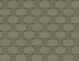 Basketweave wallpaper in Raw Umber with a matte, woven texture look