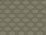 Basketweave wallpaper in Raw Umber with a matte, woven texture look